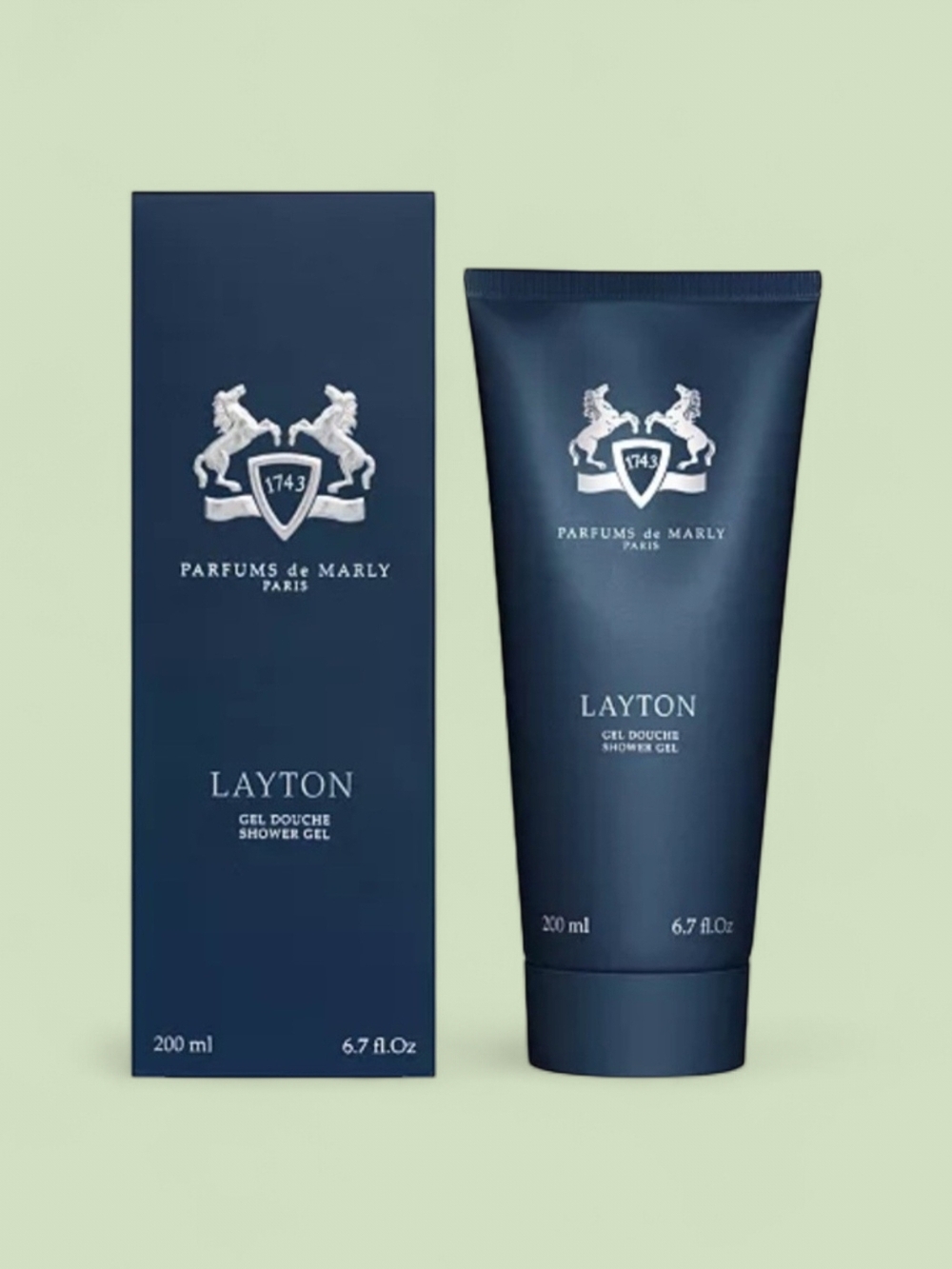 Parfums de Marly Layton Men's Shower Gel - 200ml Brand New Sealed